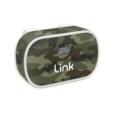 Link My Pet GPS Dog Tracker + Activity Monitor with Green Camo Wrap