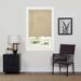 Wide Width Cordless Gii Deluxe Sundown Room Darkening Mini Blind by Achim Home Décor in Latte (Size 36" W 64" L)