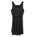 Free People Dresses | Free People Women’s Size Small Sleeveless Beaded Midi Pull Over Dress Black Gray | Color: Gray | Size: S