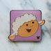 Disney Jewelry | Jolly Holiday Lamb From Mary Poppins Shanghai Disneyland Disney Pin | Color: Purple/White | Size: Os