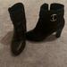 Ralph Lauren Shoes | Black Ralph Lauren Booties W Size 7.5 Worn | Color: Black | Size: 7.5