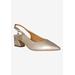 Women's Shayanne Slingback Pump by J. Renee in Taupe (Size 5 1/2 M)