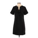 LUCCA Casual Dress - Shift: Black Solid Dresses - Women's Size Small