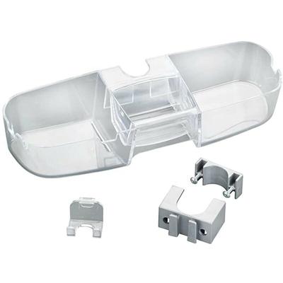 Duschstangencaddy Premium, Plastik, 7,5x12x36cm, Transparent - Wenko