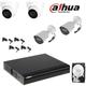 Kit Videosorveglianza Dahua Dvr 4 Canali 4 Telecamere 2 Mpx Hd 1 Tb