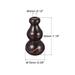 Wood Bead Hanging Pendant for Curtain Tablecloth Chandelier Part