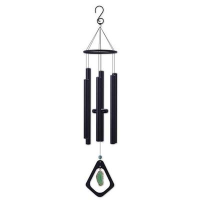 Sunset Vista Designs 086206 - Green Agate Chime 34" (93263) Lawn and Garden Wind Chimes