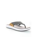 Men's Propet Easton Men'S Thong Sandals by Propet in Grey (Size 13 M)