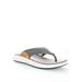 Men's Propet Easton Men'S Thong Sandals by Propet in Grey (Size 13 M)