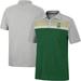 Men's Colosseum Green/Heather Gray Colorado State Rams Caddie Lightweight Polo