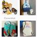 Disney Shoes | Loungeflybag/Id Holder+Ariel Shoes 10+63”Pin | Color: Blue/White | Size: 10