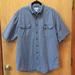 Carhartt Shirts | Carhartt Tall Man Plaid Button Down Shirt | Color: Blue/Brown | Size: Xl Tall