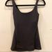 Lululemon Athletica Tops | Lululemon Athletica Black Tank Top Size 4. Adjustable Bra | Color: Black | Size: 4