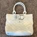 Burberry Bags | Burberry Hobo Leather Quilted Hillgate Bag | Color: White | Size: Os