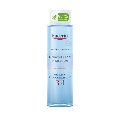 Eucerin – DermatoCLEAN Hyal.Miz.Reinigungsfluid 3in1 Reinigungsmilch 0.4 l