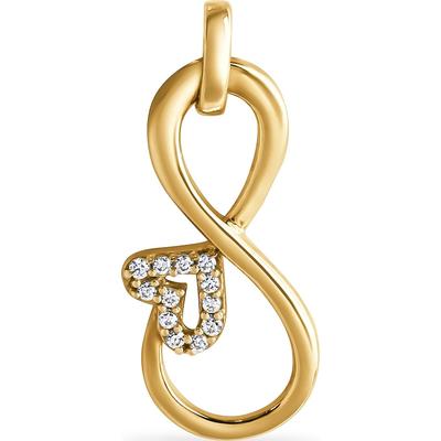 FAVS - Anhänger 375er Gelbgold Charms & Kettenanhänger 1 ct Damen