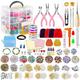 RoseFlower 2084PCS Jewellery Making Kit, Jewelry Making Supplies Set for DIY Earring Necklace Bracelet Ring Anklets Brooches Starter Making, Gift for Women or Girls #2