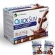 Quick Slim Meal Replacement Shake for Weight Loss, 30 Servings, 20g Protein, 27 Vitamins & Minerals, Dietary Fiber, Low Carb, Gluten Free (Double Chocolate)