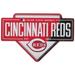 Cincinnati Reds 13.3'' x 20'' Base Wood Sign