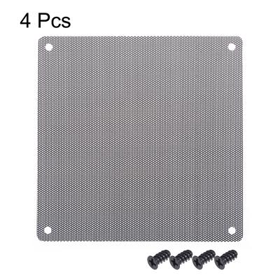 Flexible PC Dust Fan Screen w Screws for Cooling Dustproof Case Cover