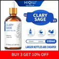 HIQILI 100ml Clary Sage huile essentielle for diffuseur humidificateur bougie massage aromathérapie