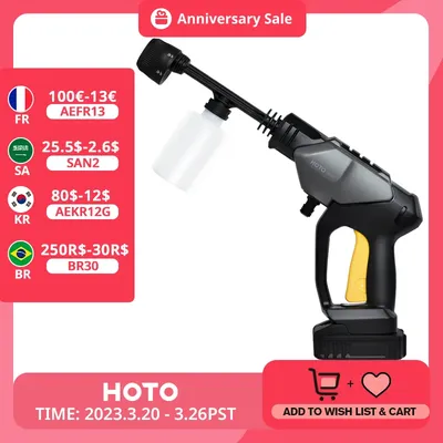 Lave-auto haute pression sans fi...