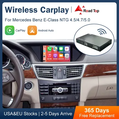 Autoradio sans fil Apple CarPlay Android Auto avec fonction MirrorLink AirPlay pour Mercedes Benz