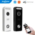 JeaTone 1080P sans fil vidéo sonnette intelligente portier maison extérieur sonnette caméra POE IP