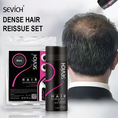 Sevich – poudre de kératine pour les cheveux 2 pièces/ensemble rechargement de fibres anti-perte