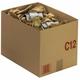 Caisse carton palettisable C 400 x 300 x 200 mm - COLIS 20 CAISSES