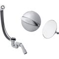 Hansgrohe - Corps encastré pour baignoire standard + Set de finition Flexaplus, chrome - chrome