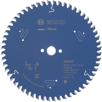 Bosch - Kreissägeblatt Expert for Wood, 184 x 16 x 2,6 mm, 56 Image