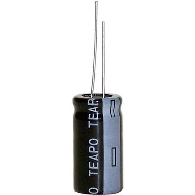 Teapo - sy 2200uF/16V 13x25mm Elektrolyt-Kondensator radial bedrahtet 5 mm 2200 µF 16 v 20 % (ø x l)