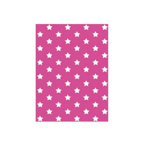 Klebefolie - Möbelfolie Stars - Sterne pink - 45 cm x 200 cm