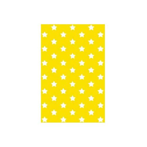 Klebefolie - Möbelfolie Stars - Sterne gelb - 45 cm x 200 cm