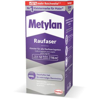 Metylan Raufaser Tapetenkleister 720 g Paket, trocknet transparent Tapetenkleister