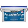 Fassadenfarbe 2,5L Fassadenweiß Weiß Matt Außenfarbe Wetterfest - Primaster