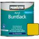 Primaster - Acryl Buntlack 750ml Signalgelb Glänzend Wetterbeständig Holz & Metall