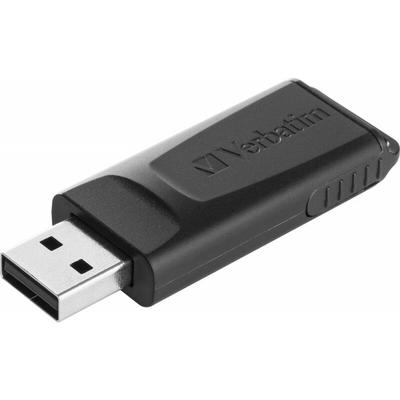 49328 - USB-Stick, usb 2.0, 128 gb, Slider (49328) - Verbatim