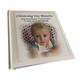 "Christening or Baptism memorial photo album, Large personalised photo album, Holds 200 6x4\" photos, Any design printed."