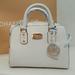 Michael Kors Bags | Michael Kors Saffiano Satchel White Nwt | Color: White | Size: Os