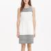 Madewell Dresses | Madewell Verse Dress White Black Stripe | Color: Black/White | Size: M
