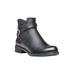 Wide Width Women's Tatum Bootie by Propet in Black (Size 7 1/2 W)