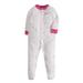 Nike Pajamas | Nike Baby Boy Microfleece Sleep & Play Footed Coverall Blue Sleepwear 3 Months | Color: Pink/White | Size: 3-6mb