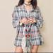 Free People Tops | Free People Plaid Tunic Free People Top Dress | Color: Blue/Red | Size: M