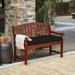 Latitude Run® Arden Selections Outdoor Cushion Cover Acrylic in Black | 3.5 H x 46 W x 18 D in | Wayfair DF30992A048F409286C7E626FD28F4DF