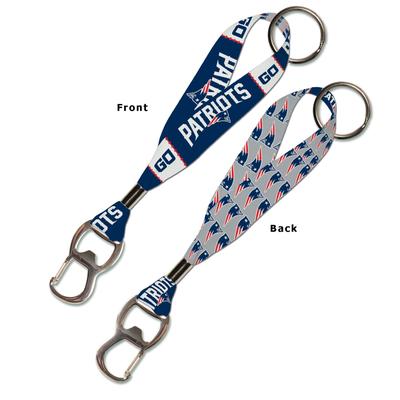 New England Patriots Flaschenöffner mit Schlüsselband Image