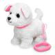 YH YUHUNG Walking and Barking Toy Dog on a Lead Puppy Interactive Dog Toys for Kids(White)