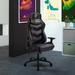 Inbox Zero Ergonomic PC & Racing Game Chair, Nylon in Gray/Black | 49.25 H x 27.5 W x 27.5 D in | Wayfair 0F21ED85B3BF4BD39726F9B444B6A62E
