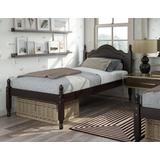 100% Solid Wood Reston Twin Bed, Java - Palace Imports 1436